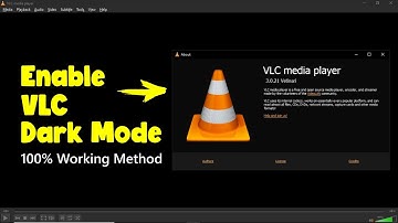 How to Enable Dark Mode On VLC Player Step By Step Guide | NEW Dark Mode in VLC Media Player