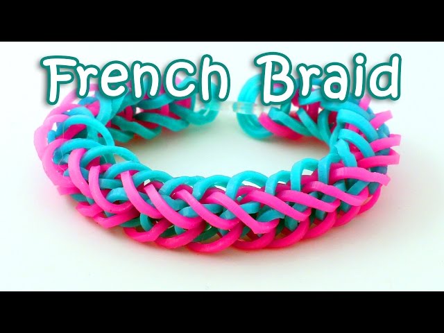 Double Braid Rainbow Loom Bracelet- Advanced - YouTube