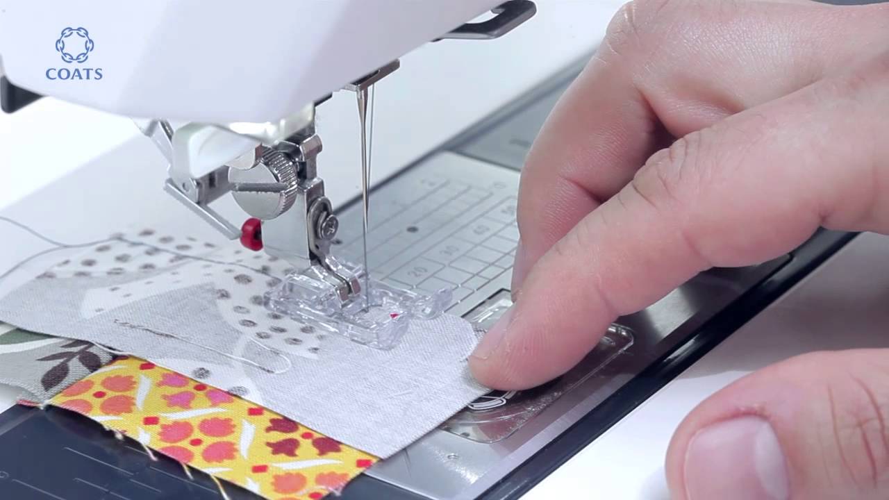 Learn How To Piece Patchwork when Quilting Beginner German - YouTube