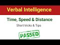 Verbal intelligence complete preparation  timespeeddistance