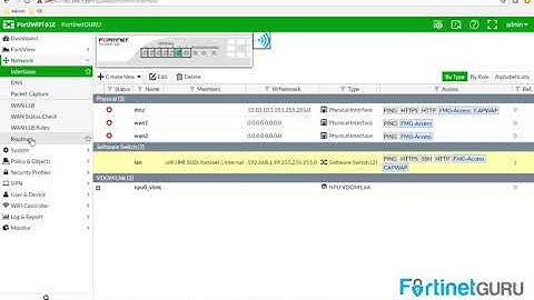 Basic FortiGate Configuration On FortiOS 5 4 x
