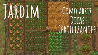 Graveyard Keeper | Jardim/Horta: Como abrir, usar, fertilizantes e dicas