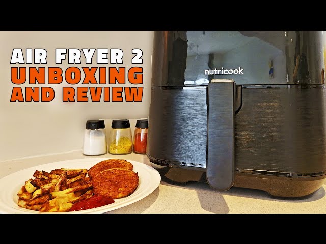 Nutricook Air Fryer 2 - Unboxing, Review, and a Few Tips 