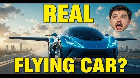 "Air Car Flying Car Reality 2025 - The Real Flying Vehicle is Here!"
