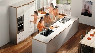 Дизайн кухни-гостиной: оформление интерьера маленького помещения, столовой, проект, видео и фото