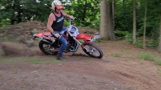 2023 MAICO 700 FIRST RIDE ON THE ALPHA 2 STROKE HEWA POWER HOLESHOTS