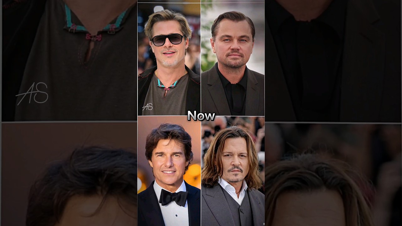 Now Vs 90s - Hollywood's Heartthrob ✨❤️