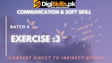 #digiskills Communication& Soft Skills Exercise 3 Batch 4 | Solution file
