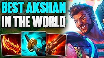 BEST AKSHAN PLAYER IN THE WORLD CARRIES CHALLENGER GAMES ON HIS OWN!