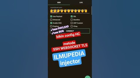 BIKIN CONFIG HC-2025, ILMUPEDIA (edukasi) metode SSH WEBSOCKET TLS