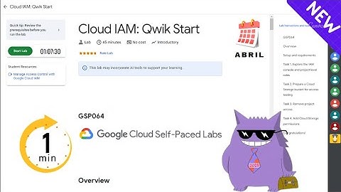 Cloud IAM: Qwik Start | #2025 | #GSP064 |#qwiklabs |Solution