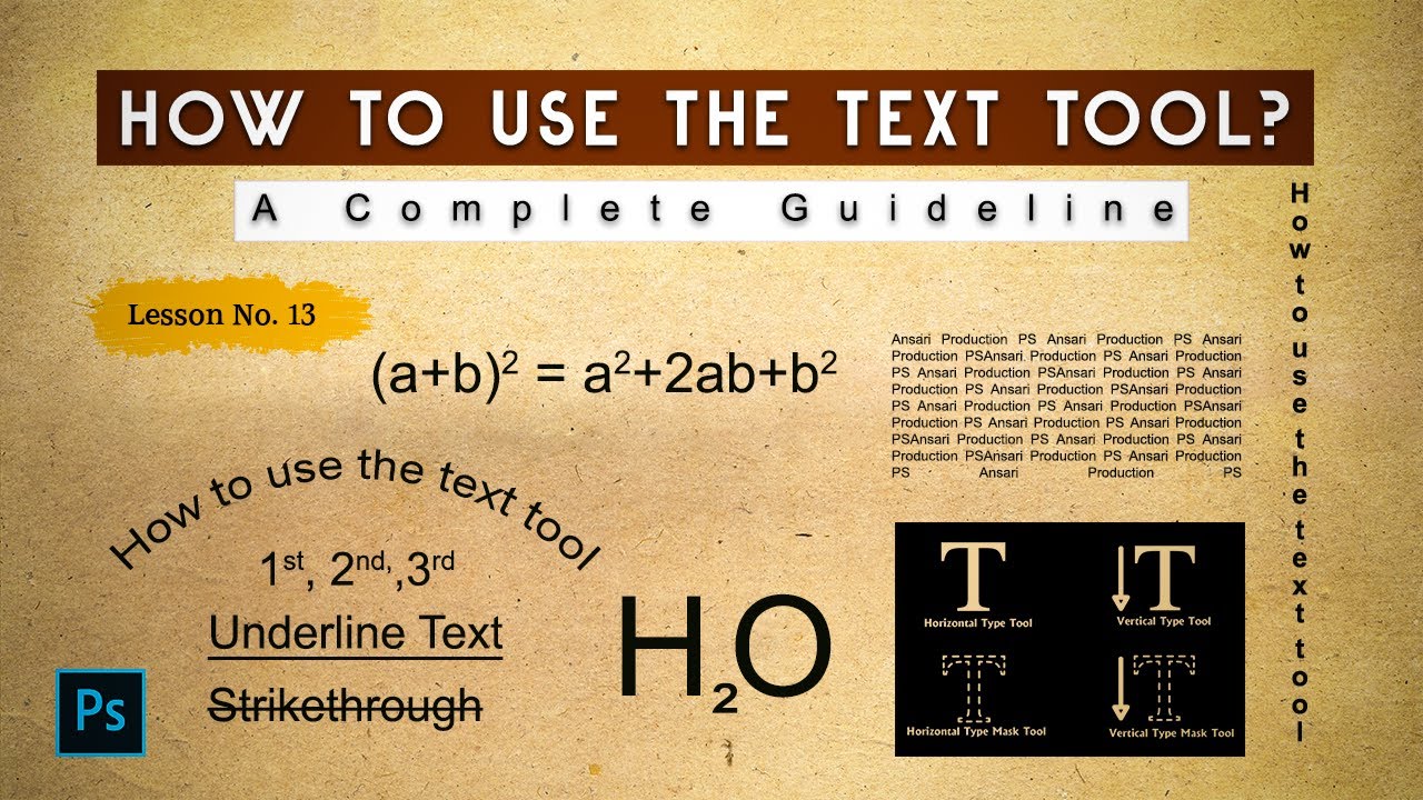 Text Tool.