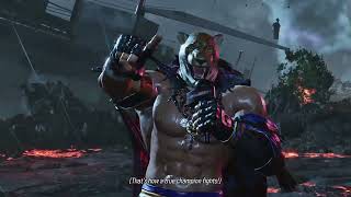 Tekken 8 - Final Boss Angel jin best gameplay  \& All Endings | Aggressive kingVs Crazy | jin #129