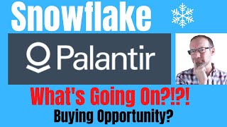 Snowflake and Palantir Stock: Why Have They Been Down? Buying Opportunity? (PLTR & SNOW Stock)