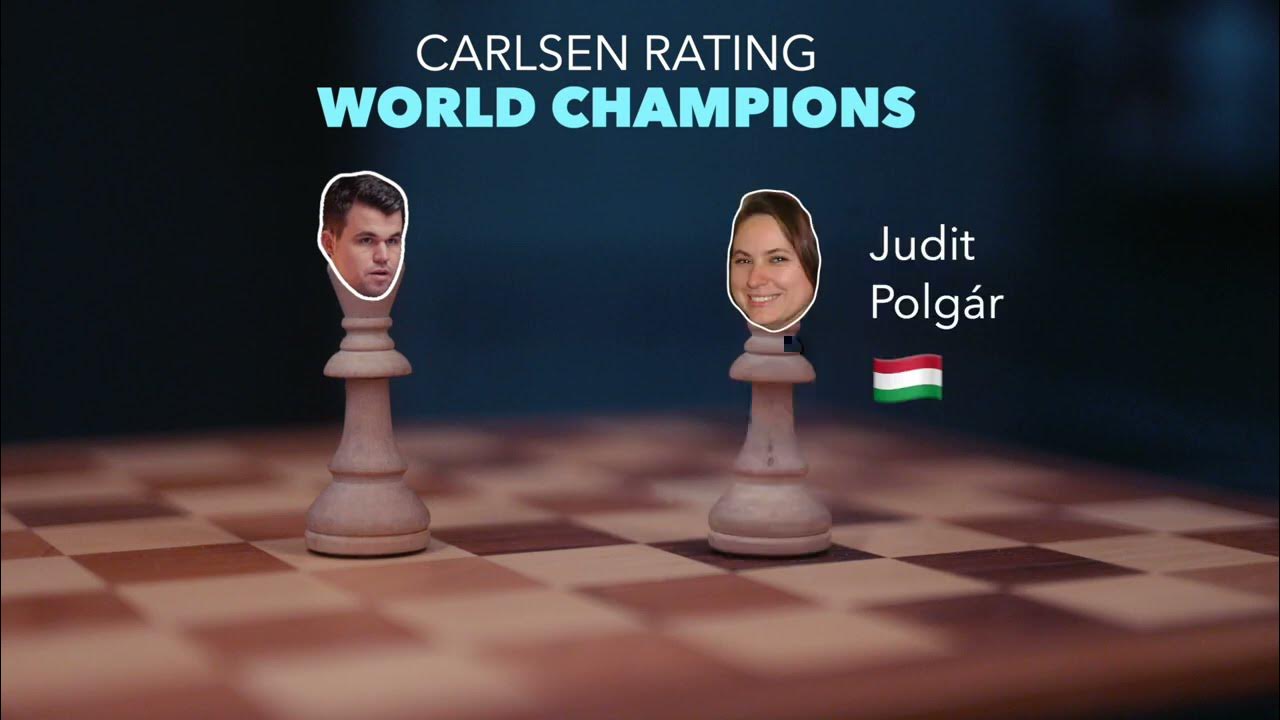 CHESS NEWS BLOG: : Men & Women Chess World No. 1 - Carlsen, Judit  Polgar with similar FIDE rating?