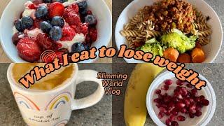 What I eat in a day for weight loss | Slimming World