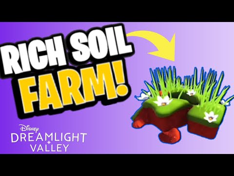 How to get unlimited RICH SOIL! 