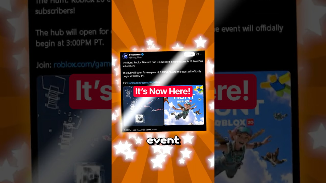 Roblox Just Opened The Hunt… 😳