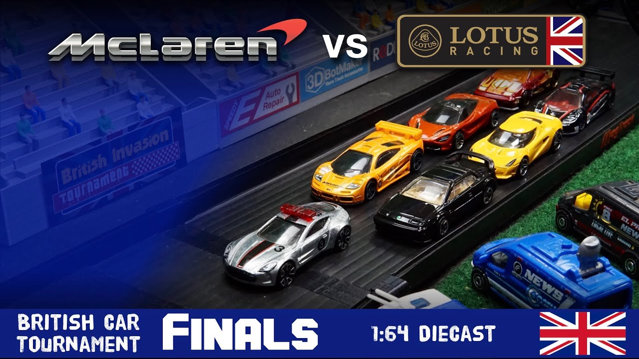 Hot Wheels McLaren vs Lotus Tournament Finals | Diecast Racing League