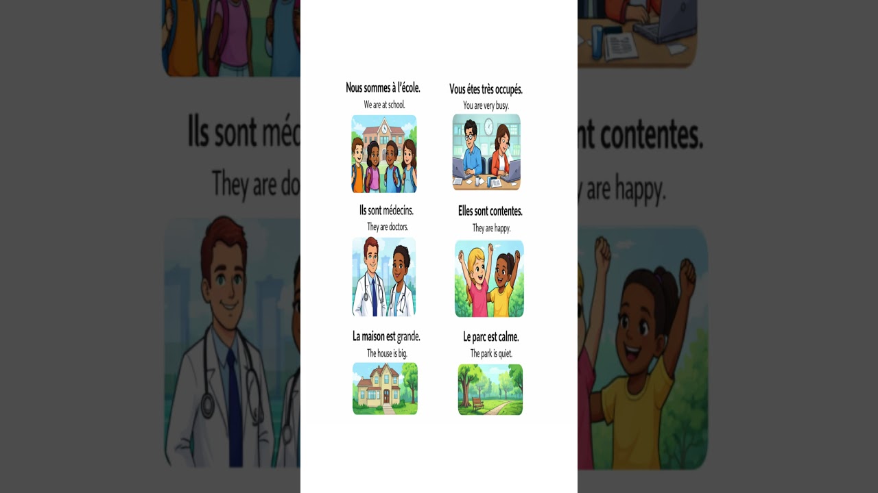 Simple French Sentences