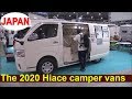 The Japanese Hiace campers 2020