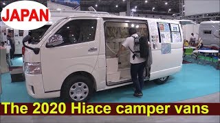 The Japanese Hiace campers 2020