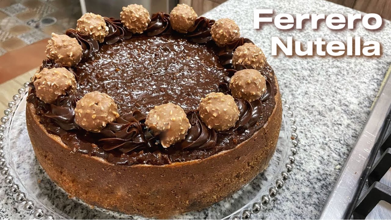 CHEESECAKE DE NUTELLA Y FERRERO ROCHER | ALE DE NAVA