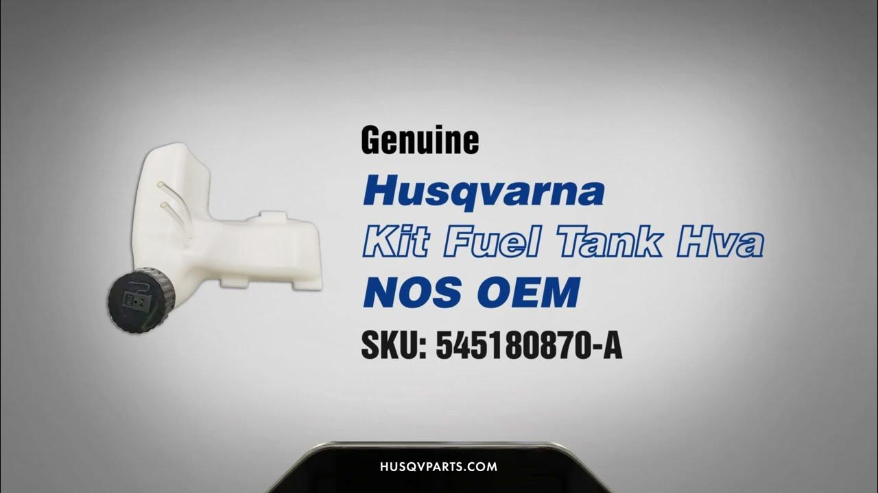 Husqvarna 128LD Fuel Tank Replacement 545180870 OEM YouTube
