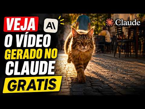 Gerei Fotos e Vídeos Diretamente no Claude Grátis
