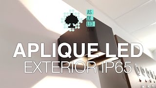 Aplique LED de pared LAAP10EPKO - Presentación e instalación