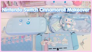 Nintendo Switch Custom Makeover  Kawaii Cinnamoroll Theme