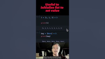 Did you know you can use  * (Multiply) with Python lists and sequences 😲 #shorts