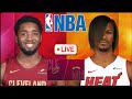 Cleveland Cavaliers at Miami Heat NBA Live Play by Play Scoreboard / Interga