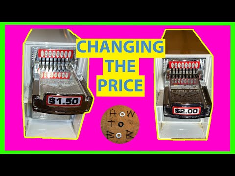 Changing The Price On A GE Coin Operated Wash Machine