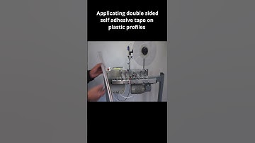 How This Machine Makes Perfect Tape Application #machine #tapeapplication #doublesidedtape