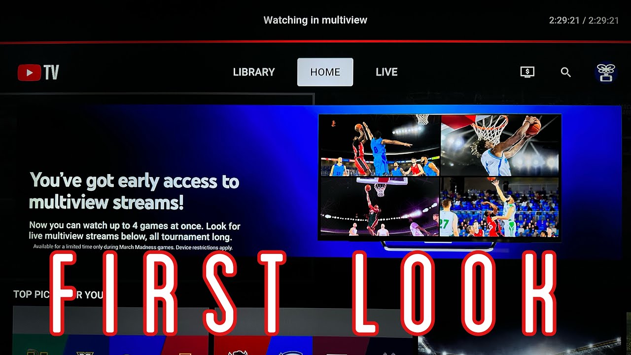 YouTube TV Multiview First Look Price Increases Coming 