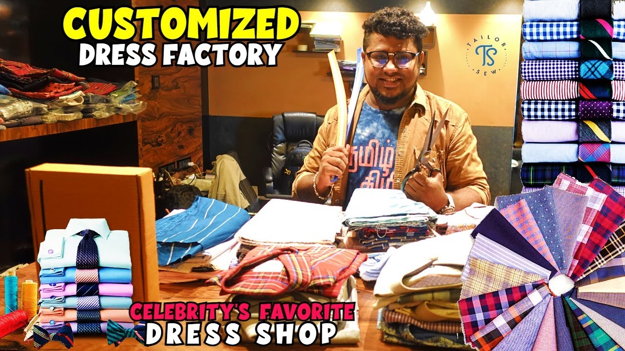 100 Original Branded Clothes Customized Mens Dress Shop in Chennai