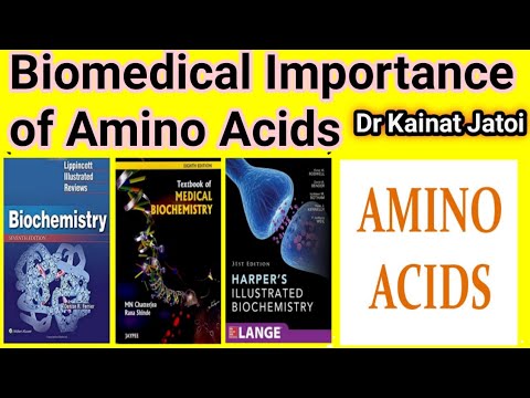 Biomedical Importance Of Amino Acids