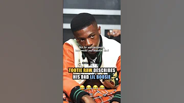 Tootie Raww describes his dad Lil Boosie 😳💯😂 #tootieraww #lilboosie #hiphop #rapper #interview