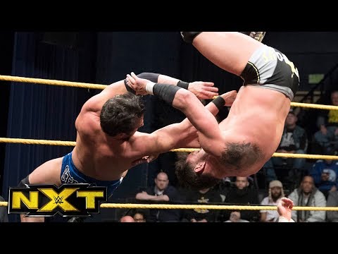 Black &amp; Strong vs. O'Reilly &amp; Fish - NXT Tag Team Title Match:  WWE NXT, Jan. 10, 2018