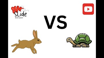 🐰 Rabbit vs. Turtle Race | Who Will Win the Race? (PowerPoint Animation) 🐢