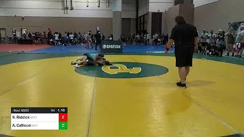 122 Lbs Prelims - Reagan Riddick, North Carolina V...