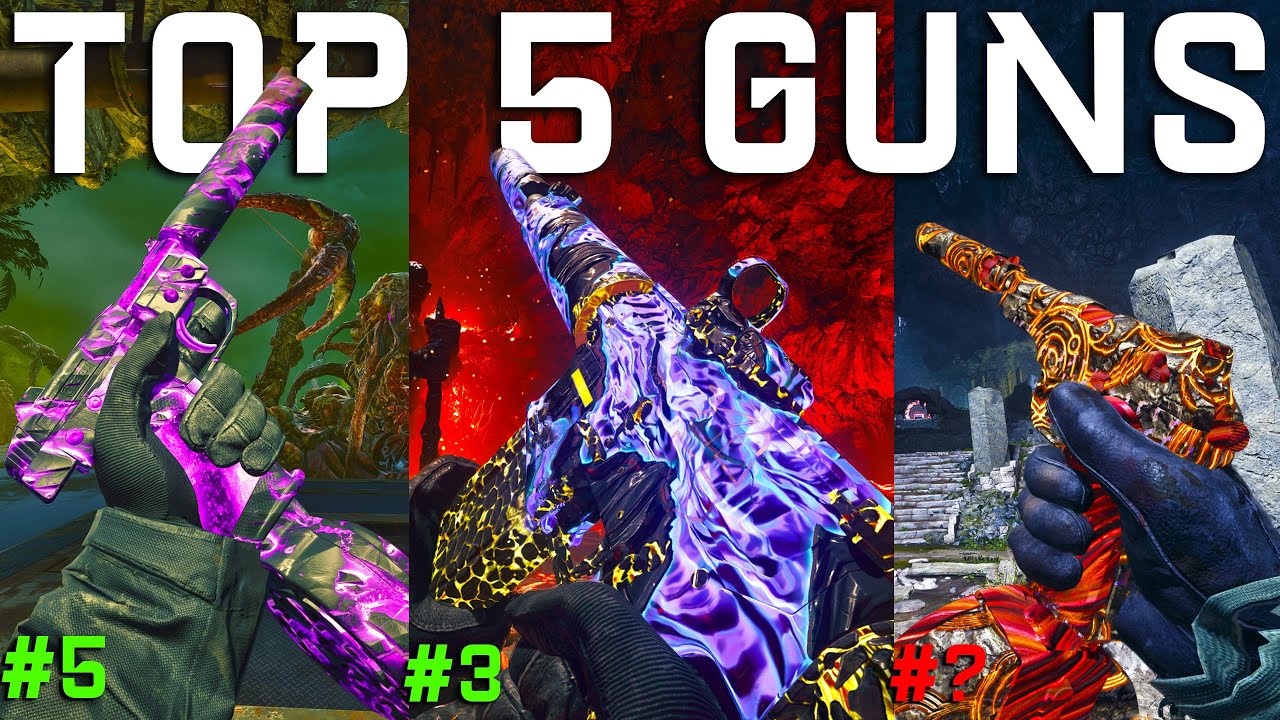 ТОП-5 СИЛЬНОГО ОРУЖИЯ В BLACK OPS 6 ЗОМБИ ПОСЛЕ ОБНОВЛЕНИЯ