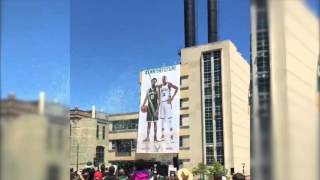 Milwaukee Bucks Reveal New Banner Made by Olympus (2015)