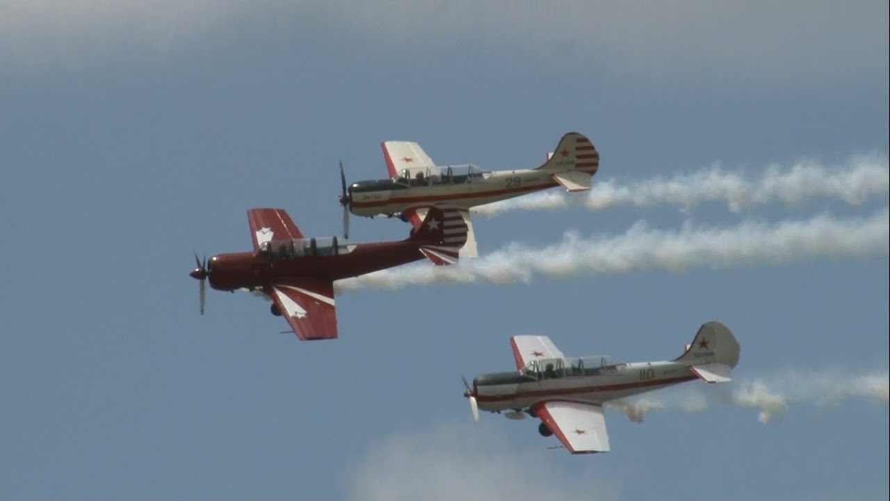 2015 Wheels and Wings Airshow Raiders Demo Team YouTube