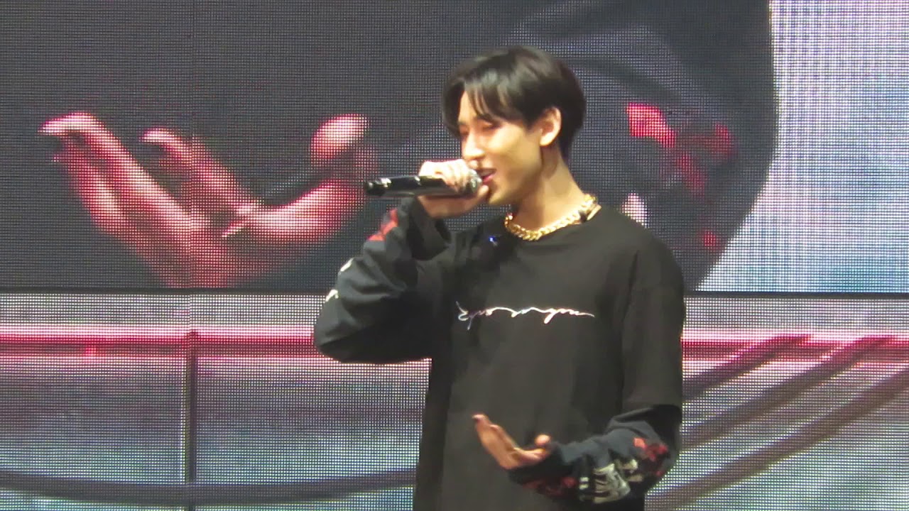 [FANCAM] 180711 GOT7 in NYC: Bambam's Ending Ment!