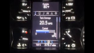 20+MPG with the 5.7L Tundra