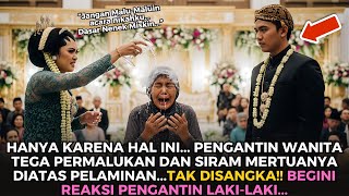 Menantu Sombong Hina Ibu Miskin di Pelaminan, Balasan Sang Putra Buat Tamu Tercengang!