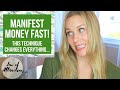 MANIFEST MONEY FAST! | Millionaire Mindset Technique