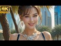 4K AI Girl Lookbook - AI Girl Sophia: Embracing the Dynamic Vibe of Dubai Business Bay